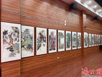 ?？谑协偵絽^(qū)開展"喜迎二十大 助力自貿(mào)港"文藝作品展[圖]